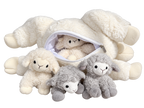 Sheep Plush Mommy with 4 Babies