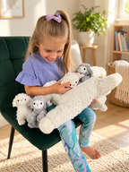 Sheep Plush Mommy with 4 Babies
