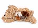 Puppy Plush Mommy with 4 Babies