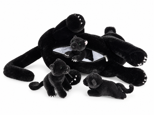 Puma Plush Mommy with 3 Babies